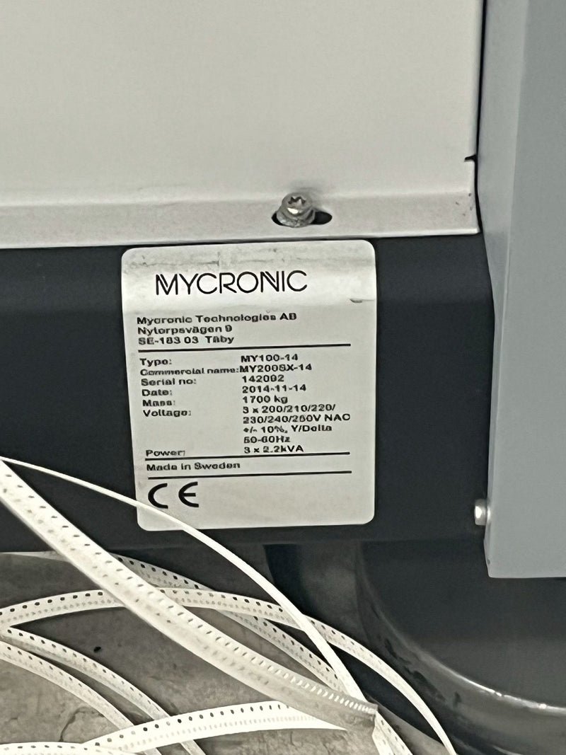 Mycronic My200 SX-14 Pick and Place