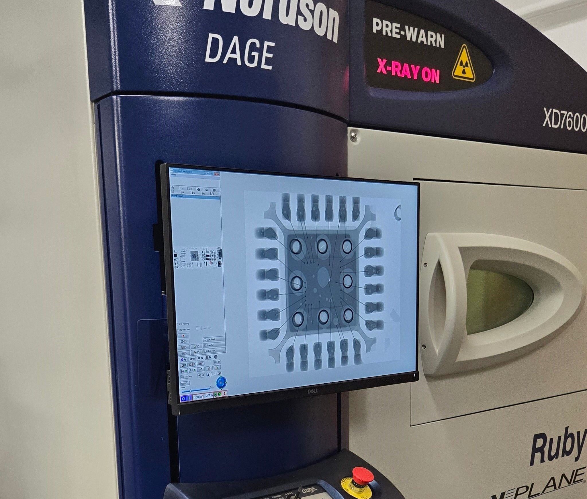 Nordson Dage Ruby with X-Plane, XD7600NT