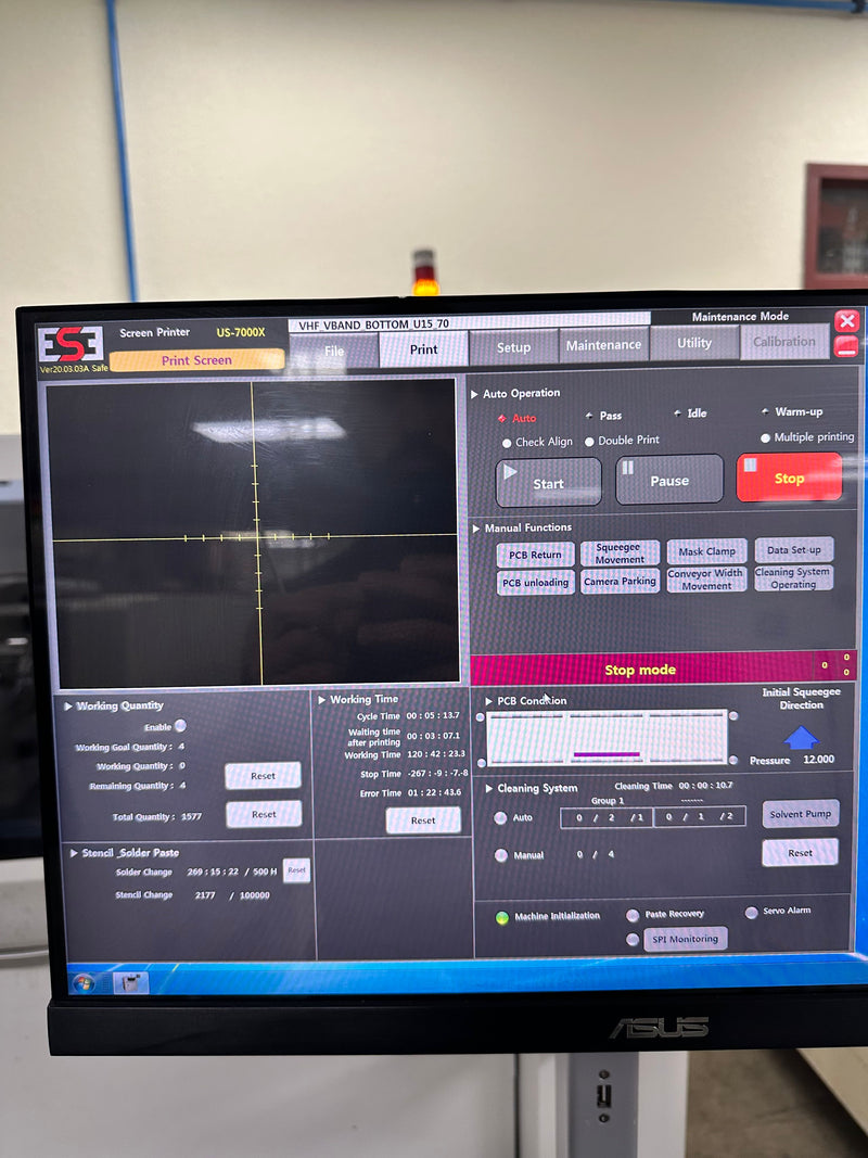 ESE US-7000X Screen Printer -2019