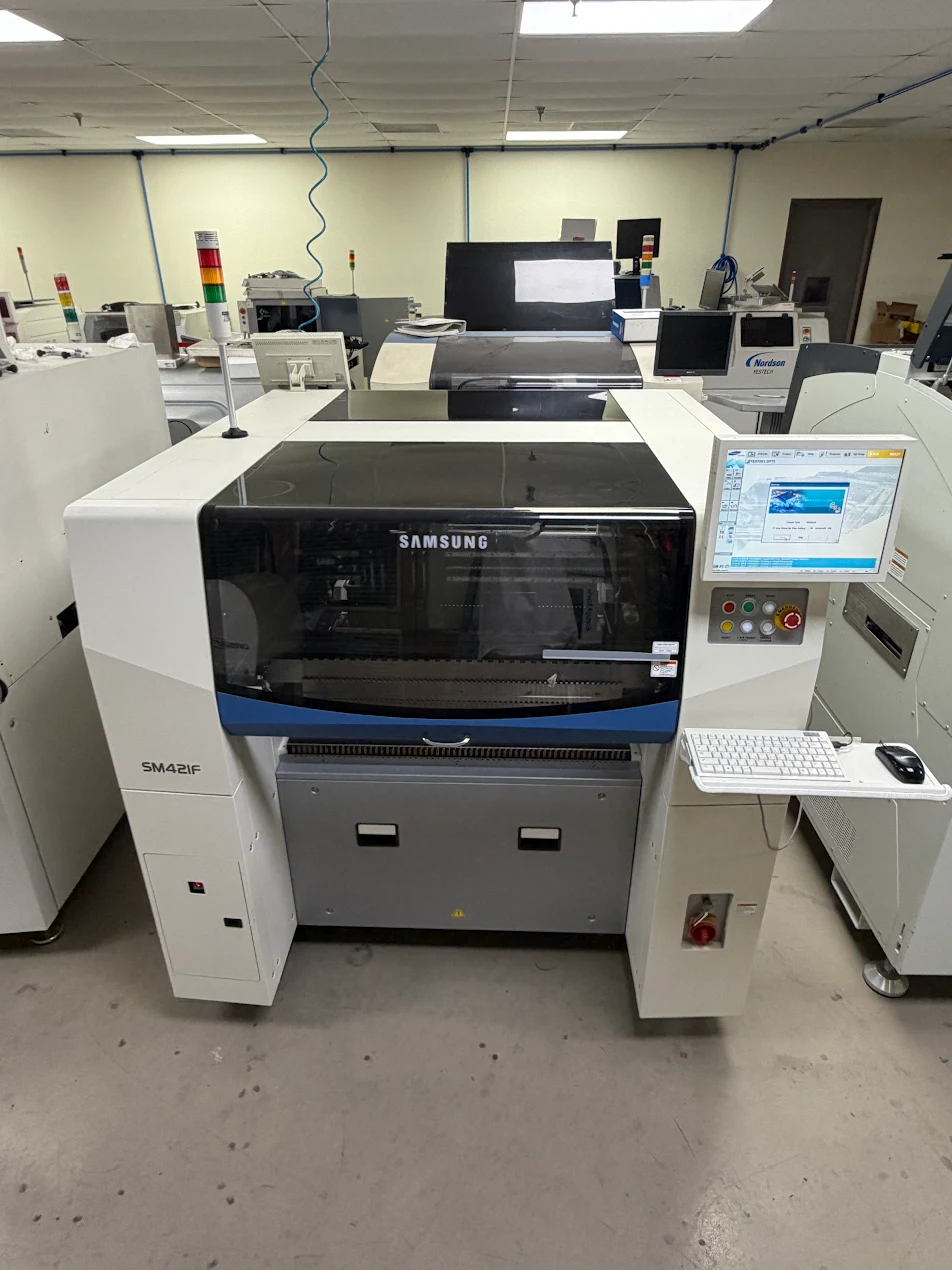 Hanwha Samsung SM421 F Pick and Place Machine #CW-2654-B2