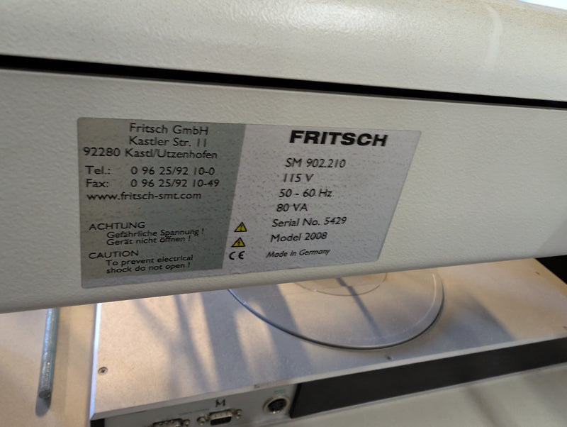 Fritsch SM902 Semi automatic pick and place for prototypes x 2 units