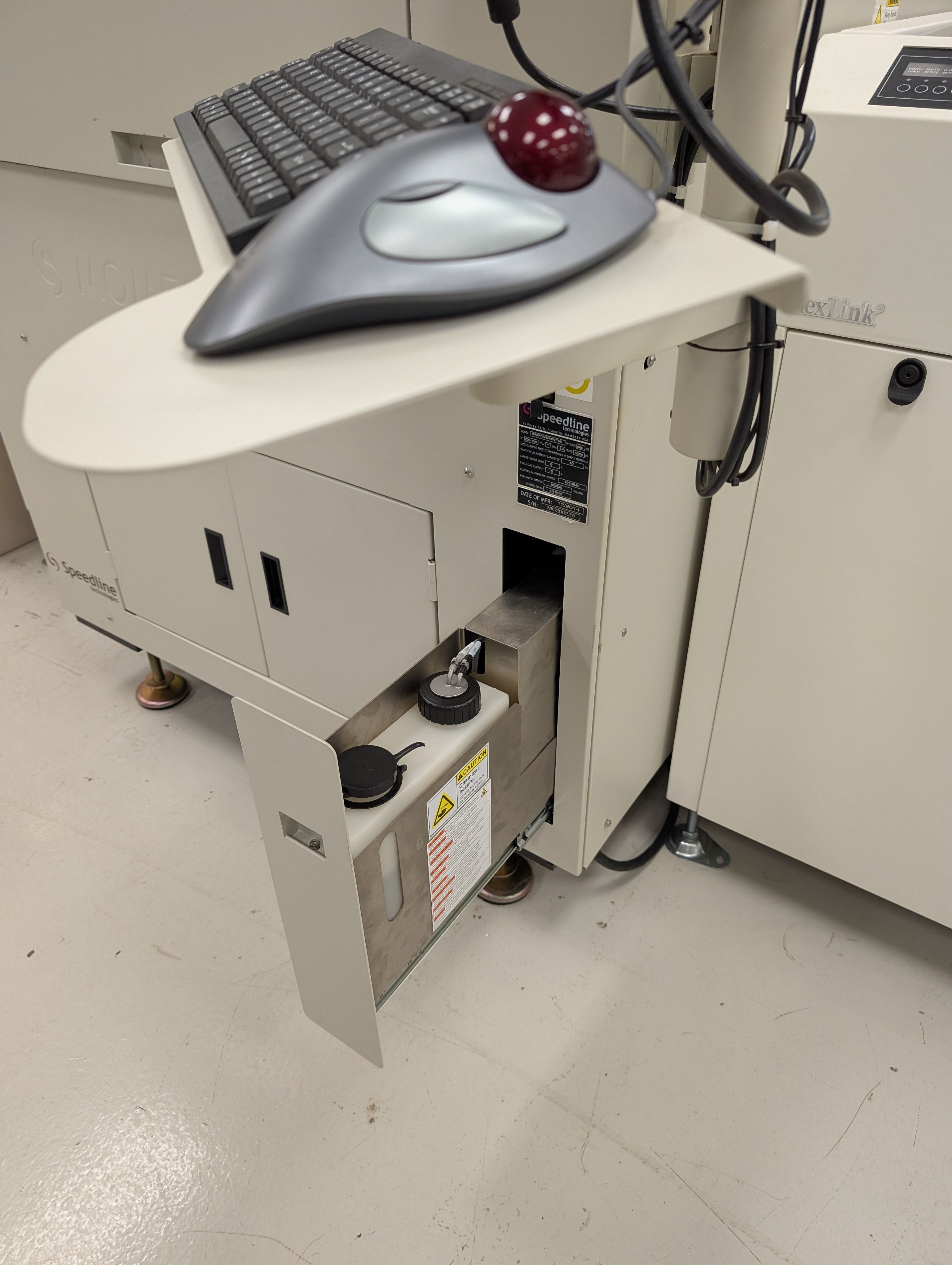 MPM Speedline Momentum Compact HiE Screen Printer 12/2014