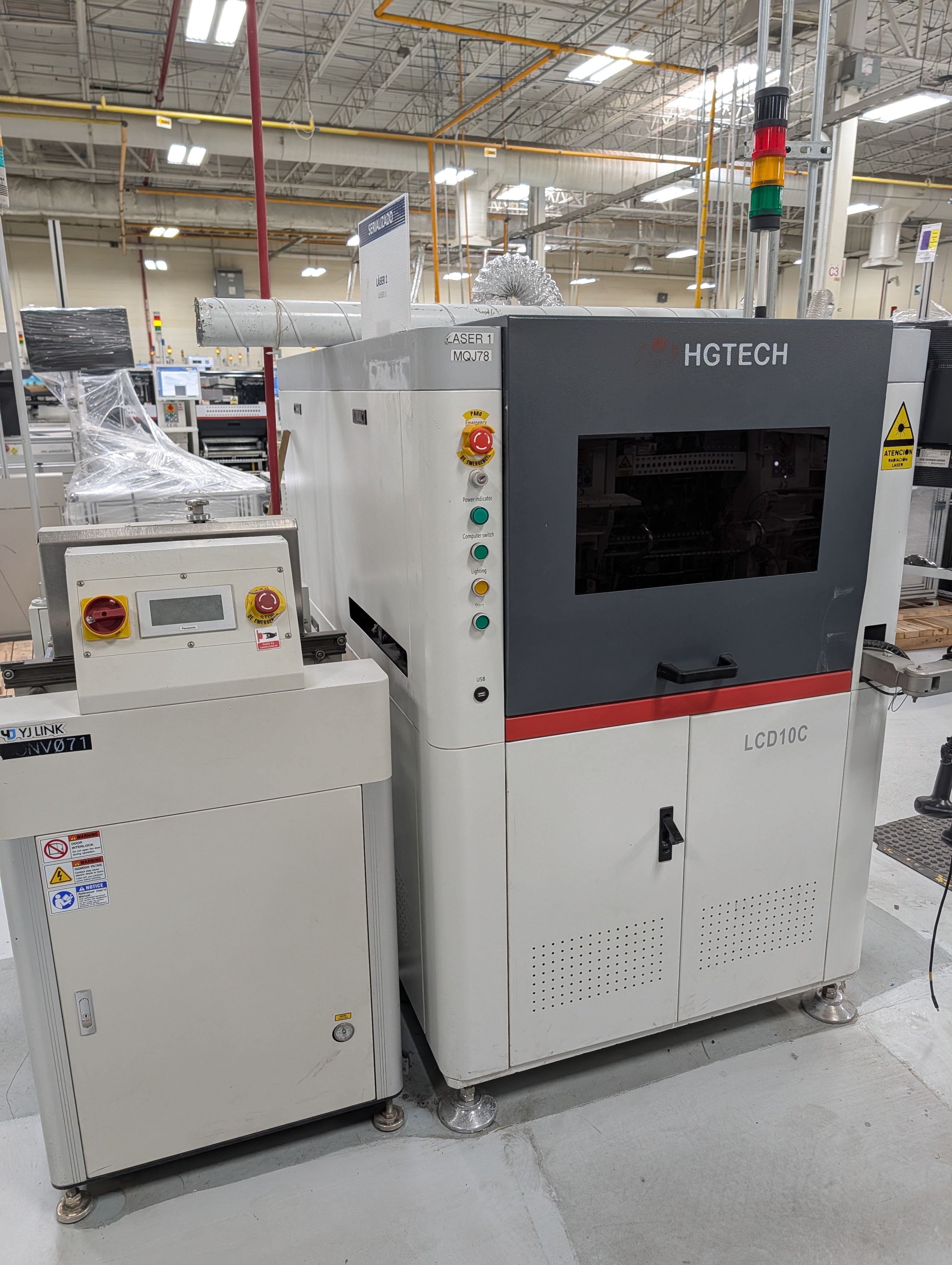 HGTech  LCD10C Laser Marker - 2021- PFI 111 #F210379