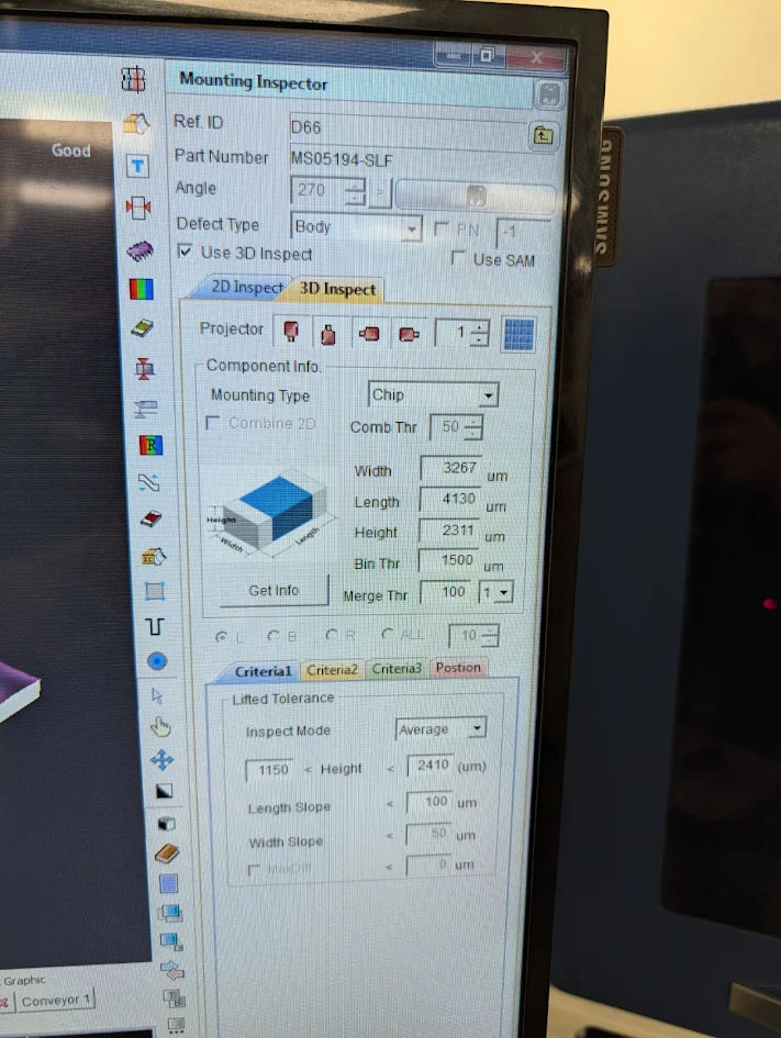 Mirtec MV-6e Omni 3D AOI- 2016 #17161122-3535