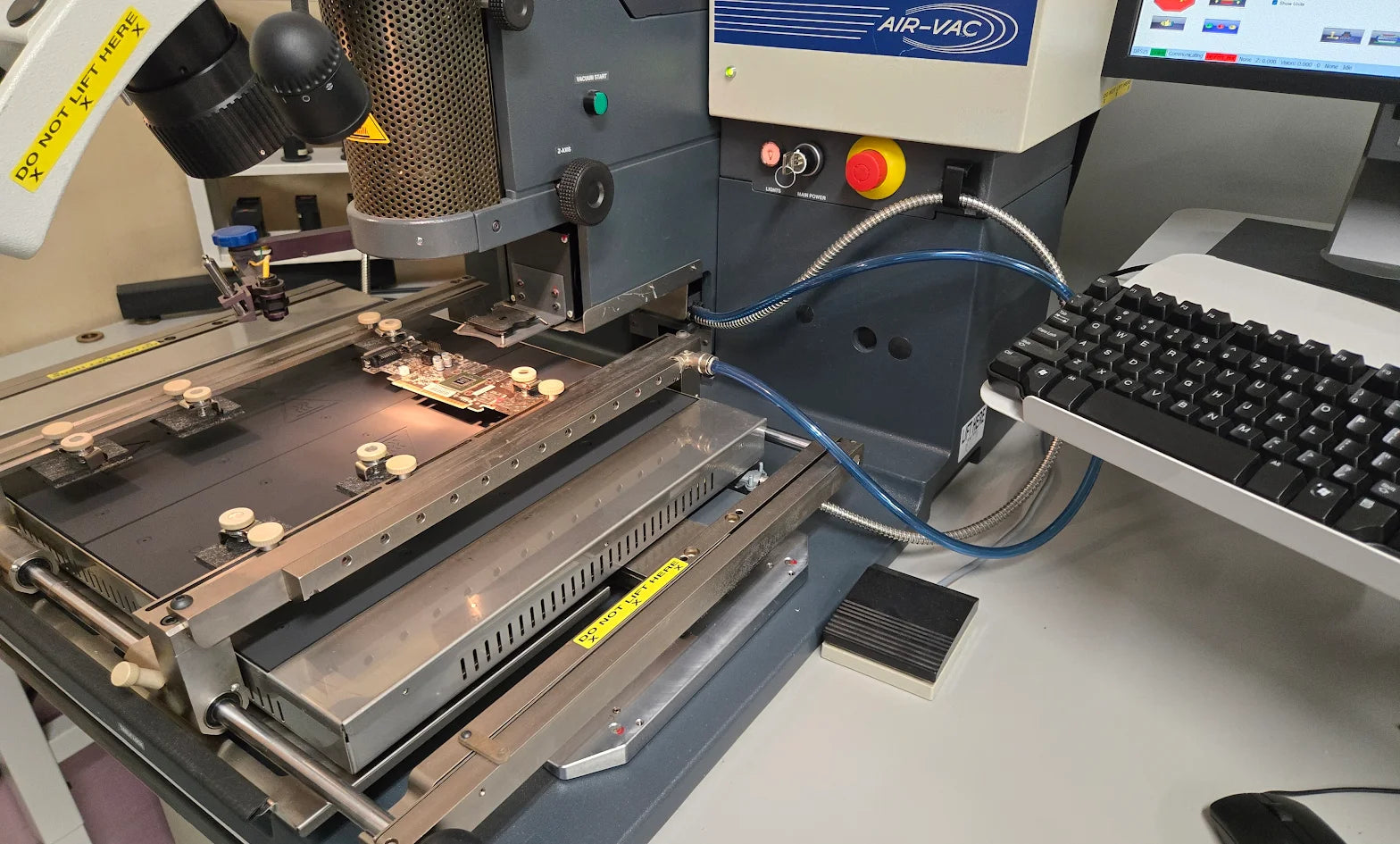 AirVac Engineering DRS-25 Lead Free BGA Rework System - Windows 11