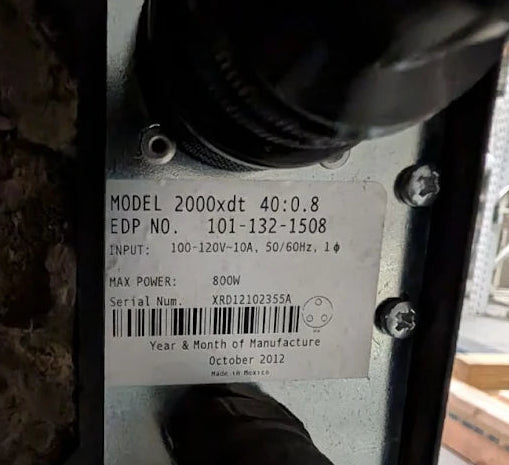 Branson Ultrasonics Welder 2000xdt 40:0.8 800 Watt