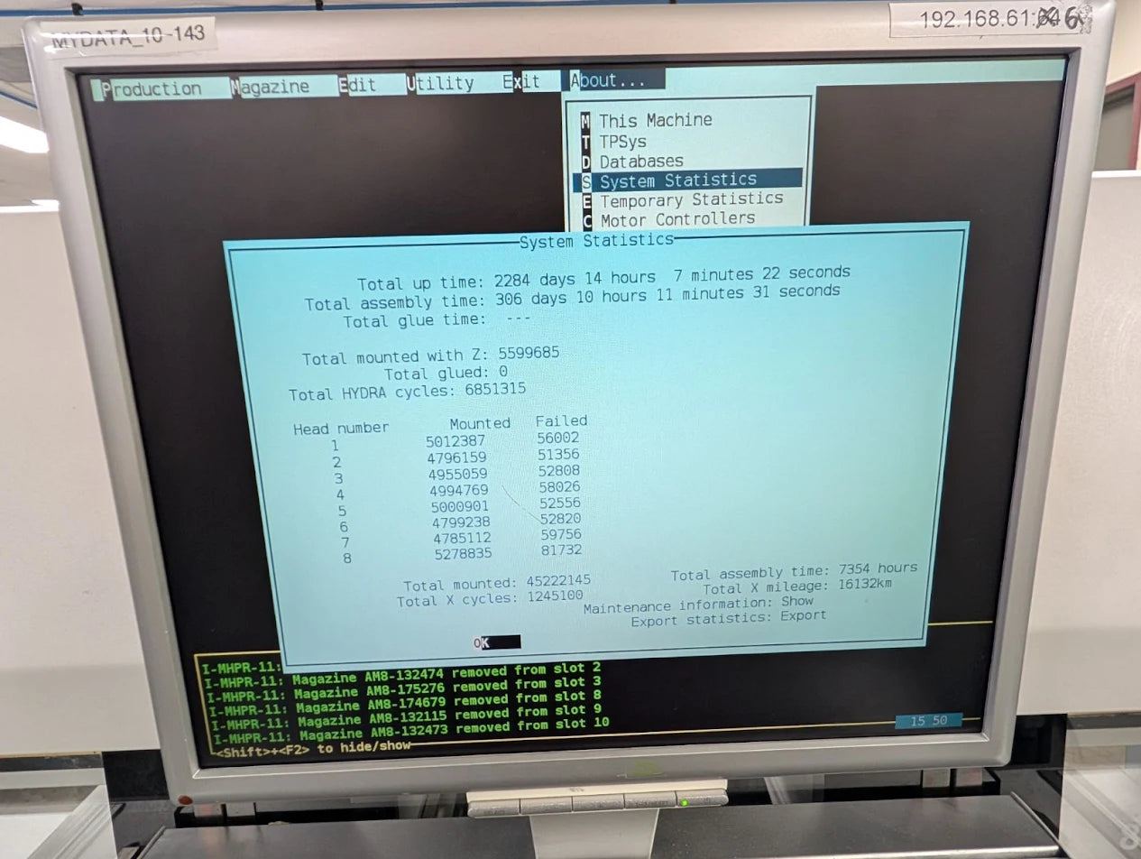 Mycronic My100 SXe-10 Pick and Place 2011 #100143