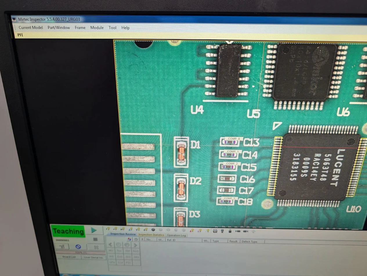 Mirtec MV-3L -  5 camera AOI Automated Inspection - 2018