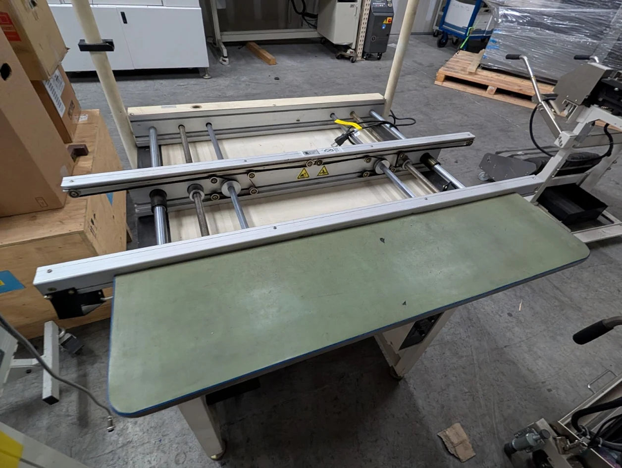 PROMATION TC-100-2 1M Transfer conveyor with overhead light # 0908040235