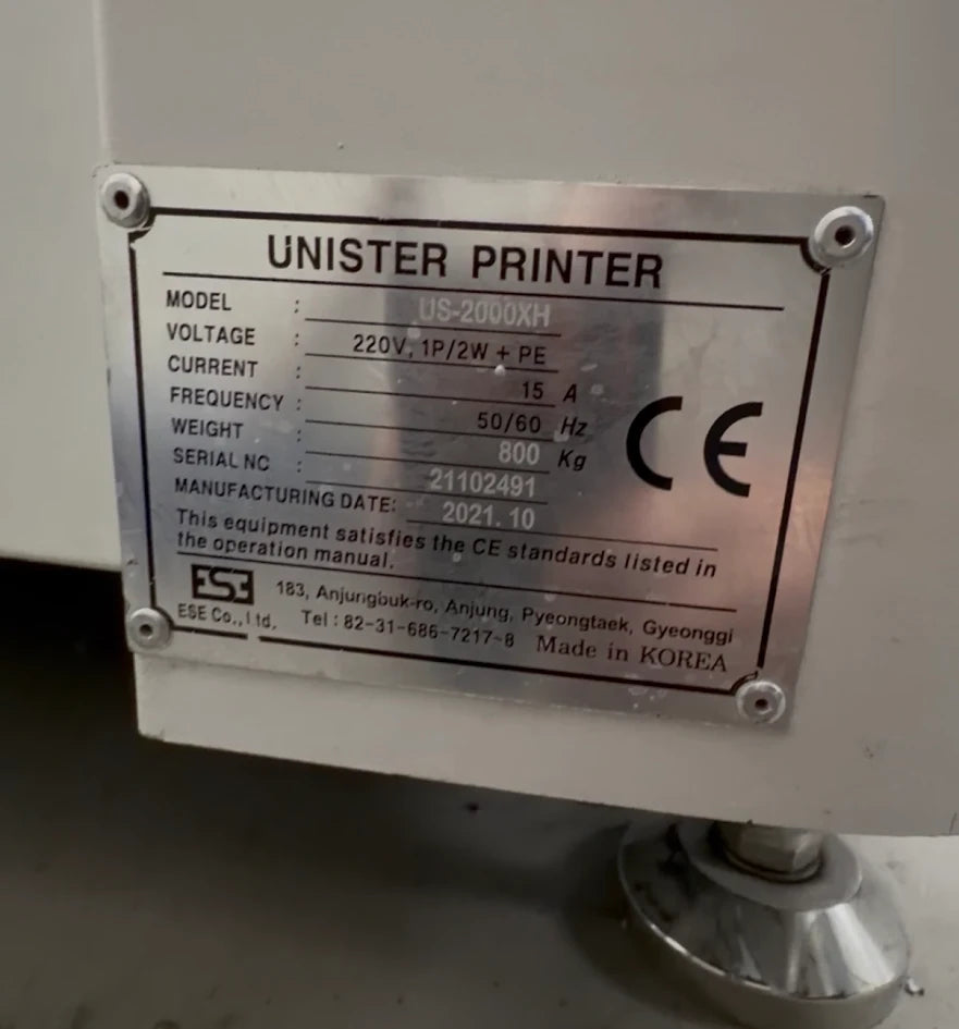 ESE US-2000XH Screen Printer - 2021 #21102491