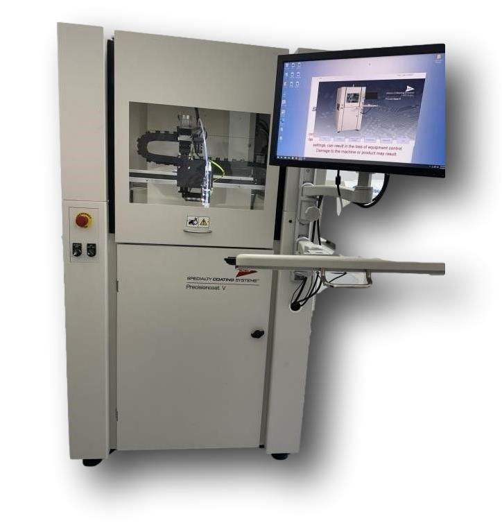 SCS - PrecisionCoat V Conformal Coating machine - 2019