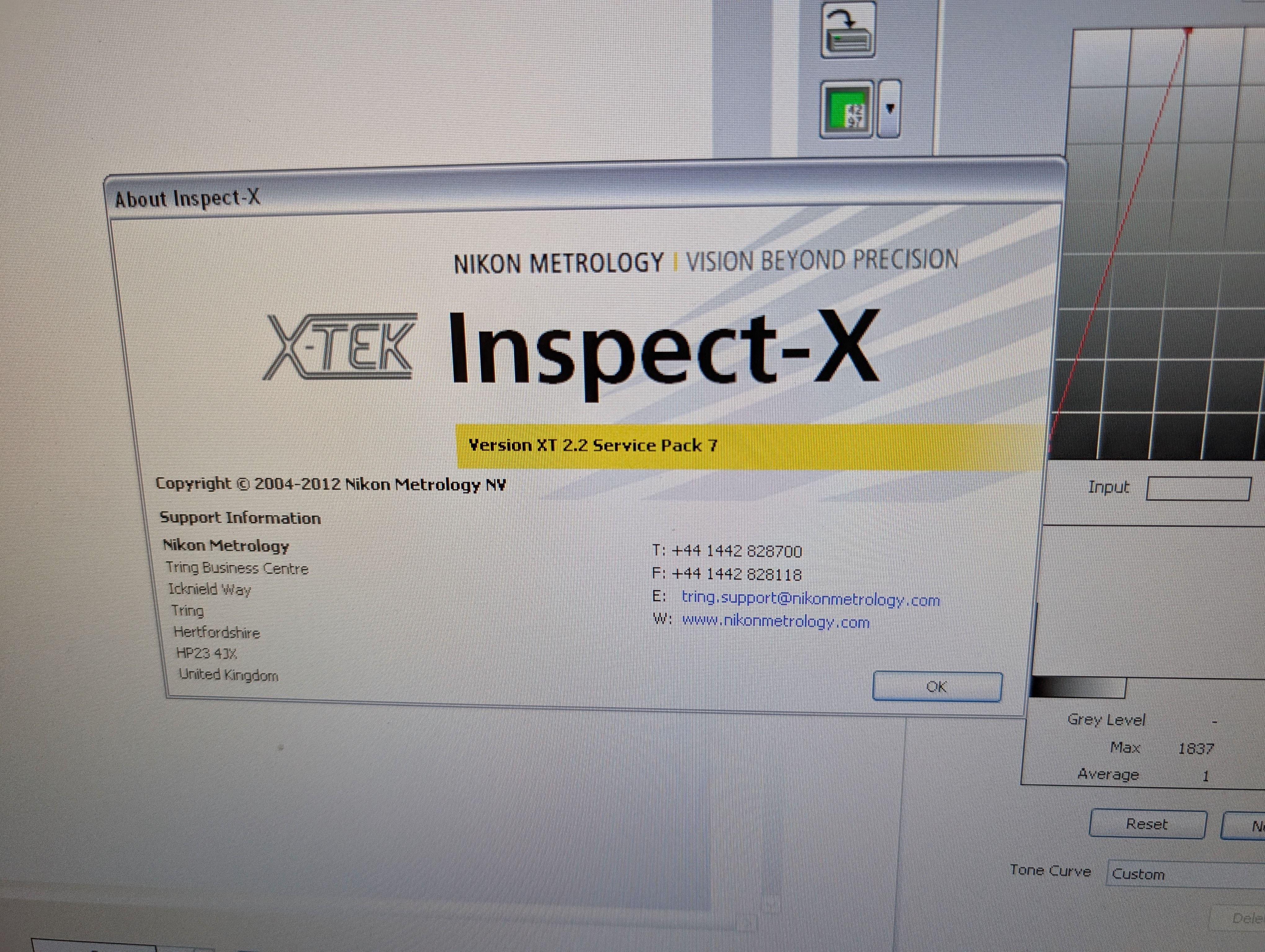 Nikon X-Tek XT V 160 X-Ray -2012 - JN2337