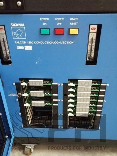 Sikama Falcon 1200C 420C 7 zone reflow wafer bga reballing hybrid soldering oven