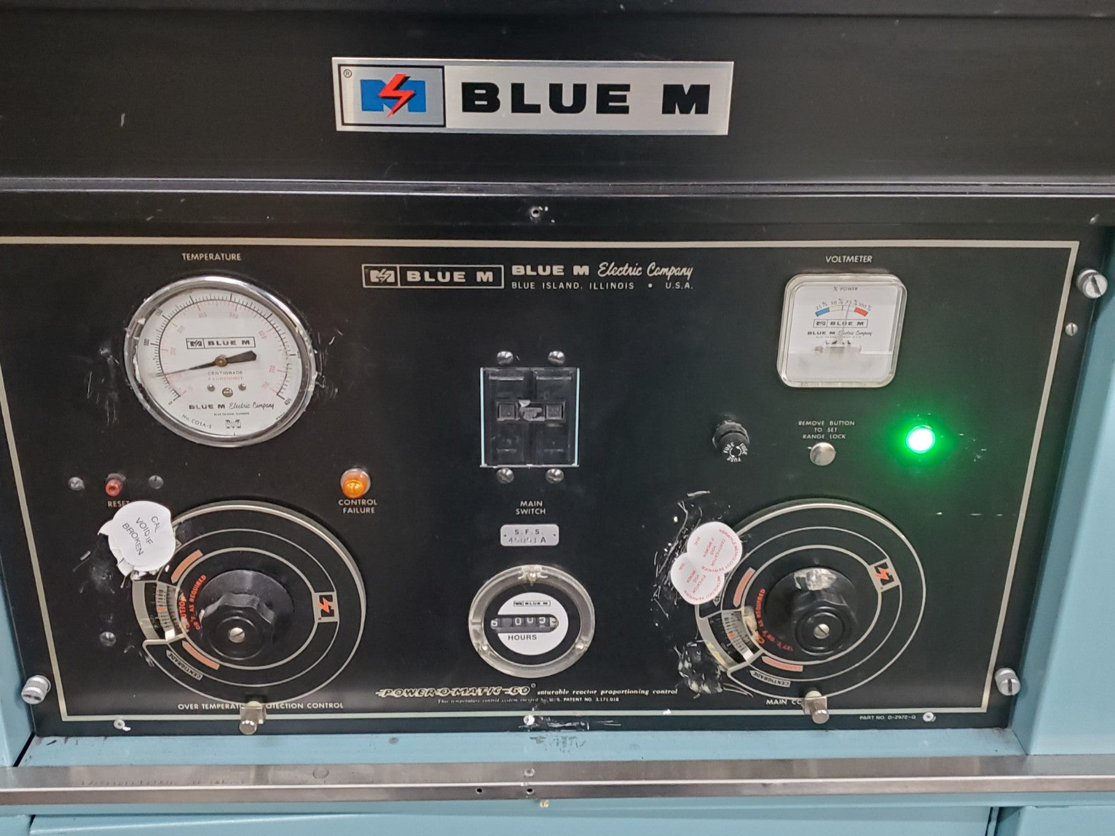 Blue M POM-260B-1 Bake Oven 18x20x20" Max Temp 343c, Serial # P14-5890