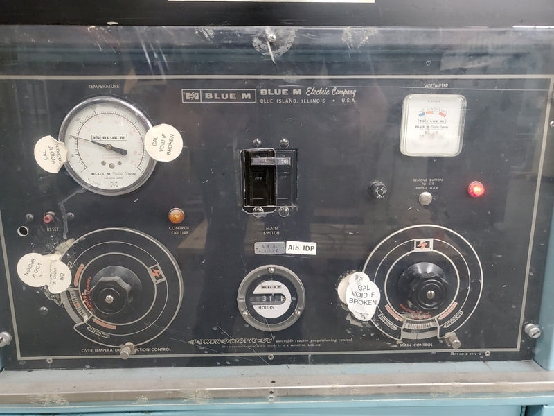 Blue M POM-260B-1 Bake Oven 18x20x20" Max Temp 343c, Serial
