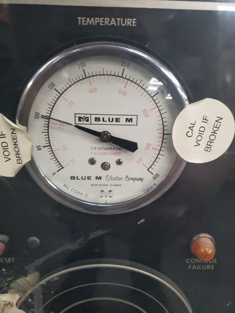 Blue M POM-260B-1 Bake Oven 18x20x20" Max Temp 343c, Serial