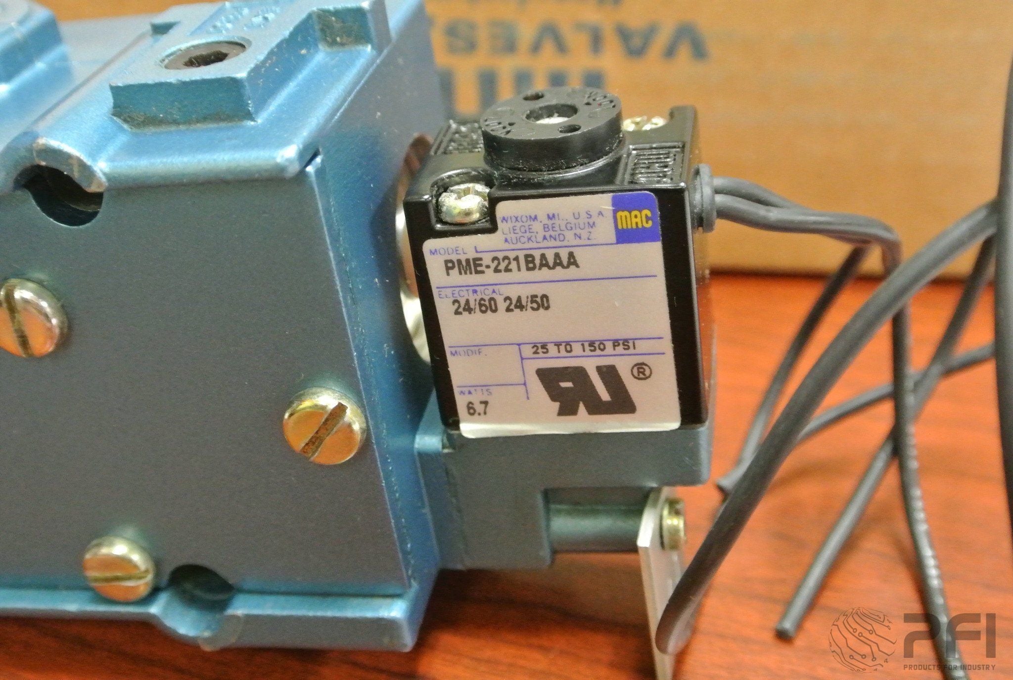 MAC VALVE 56C-12-221BA with PME-221BAAA