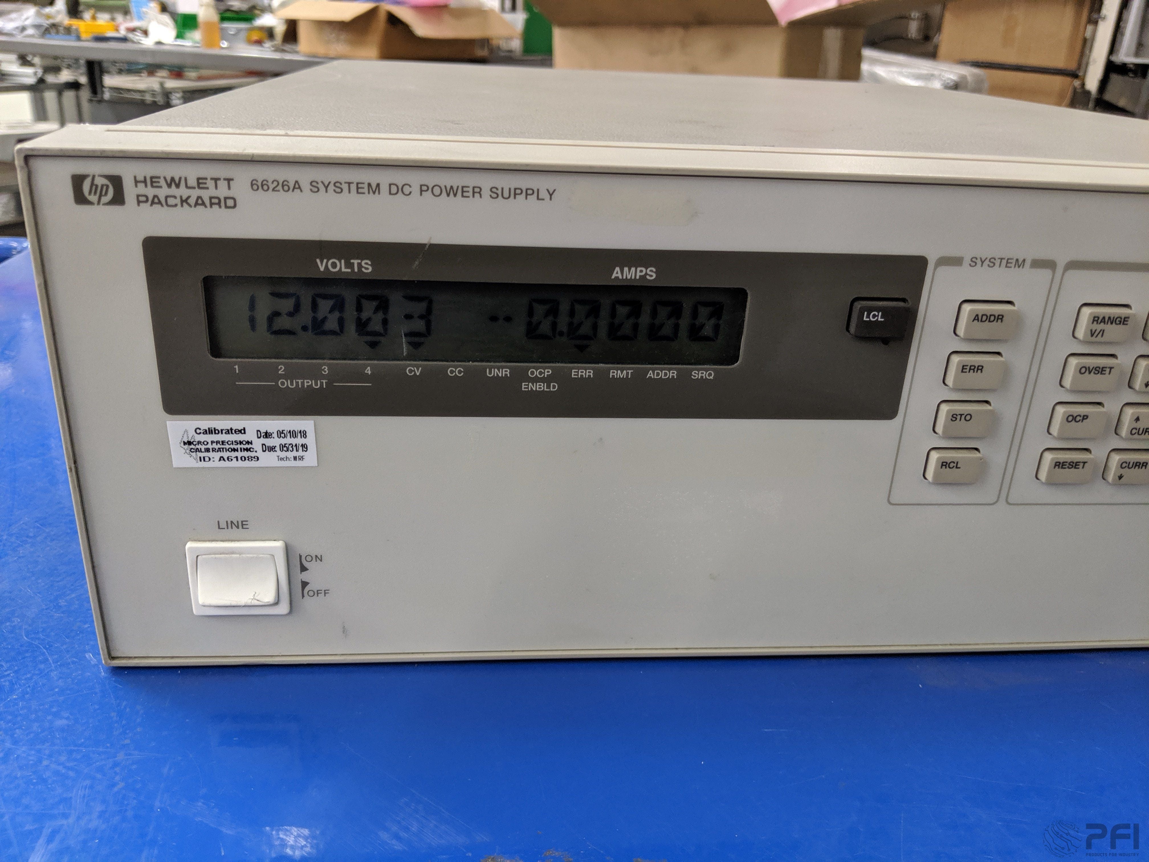 HP 6626A DC Power Supply