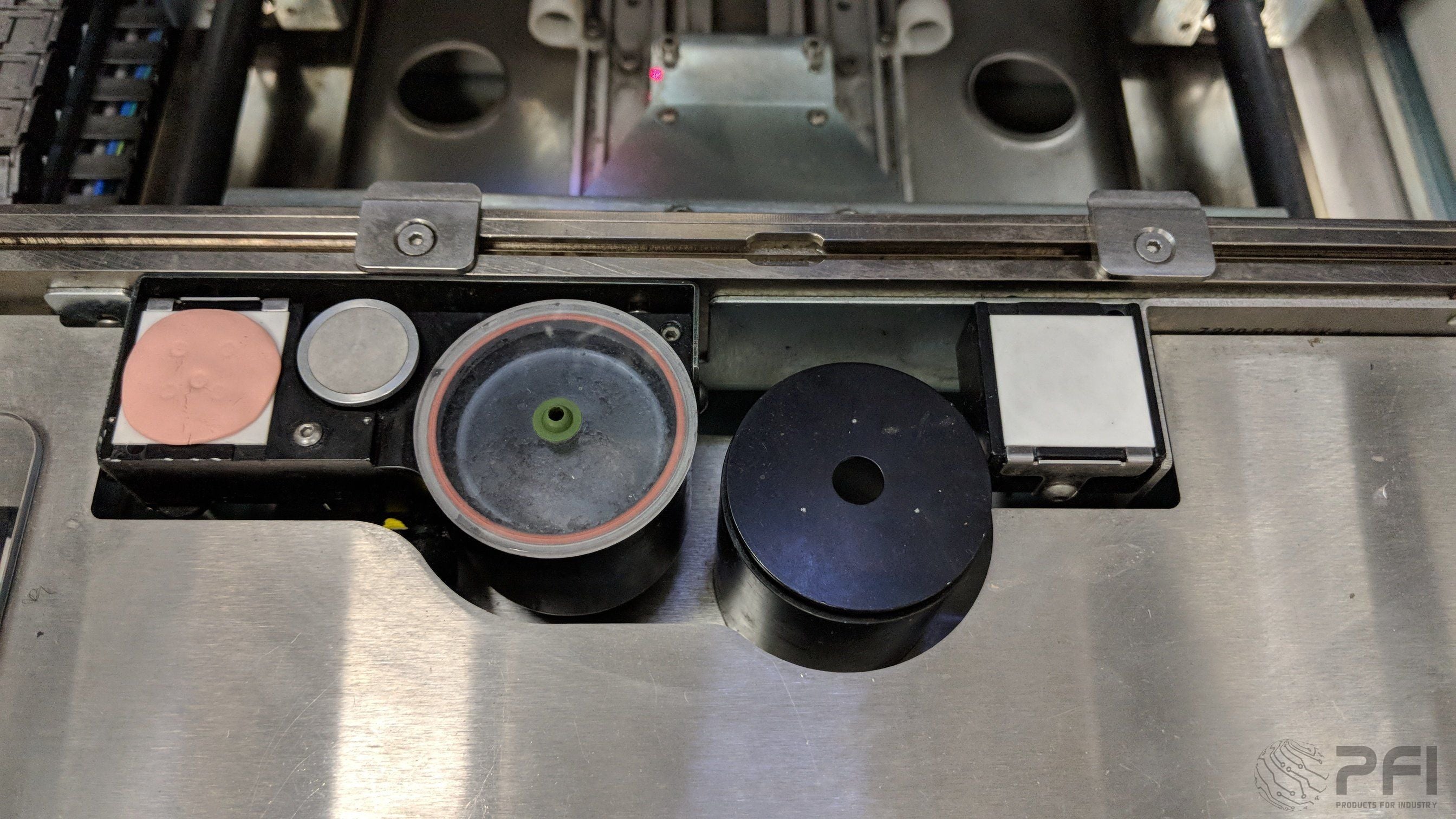 Asymtek Spectrum S-910N 2013 inline dispenser, dual valve mount, DJ9500