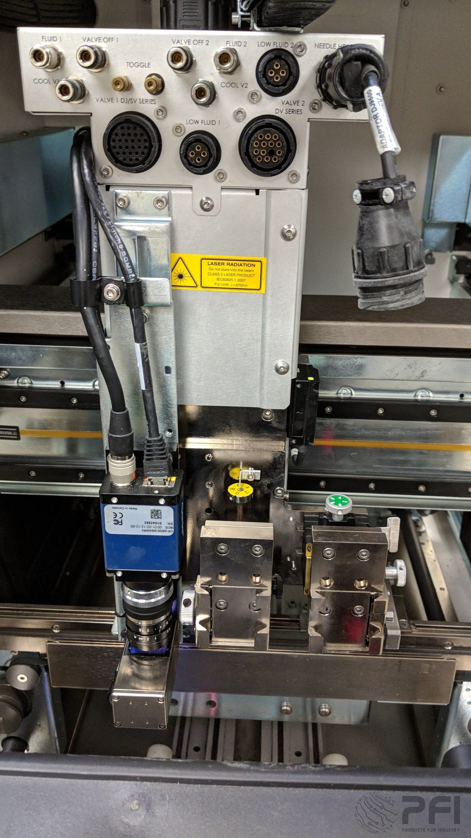 Asymtek Spectrum S-910N 2013 inline dispenser, dual valve mount, DJ9500