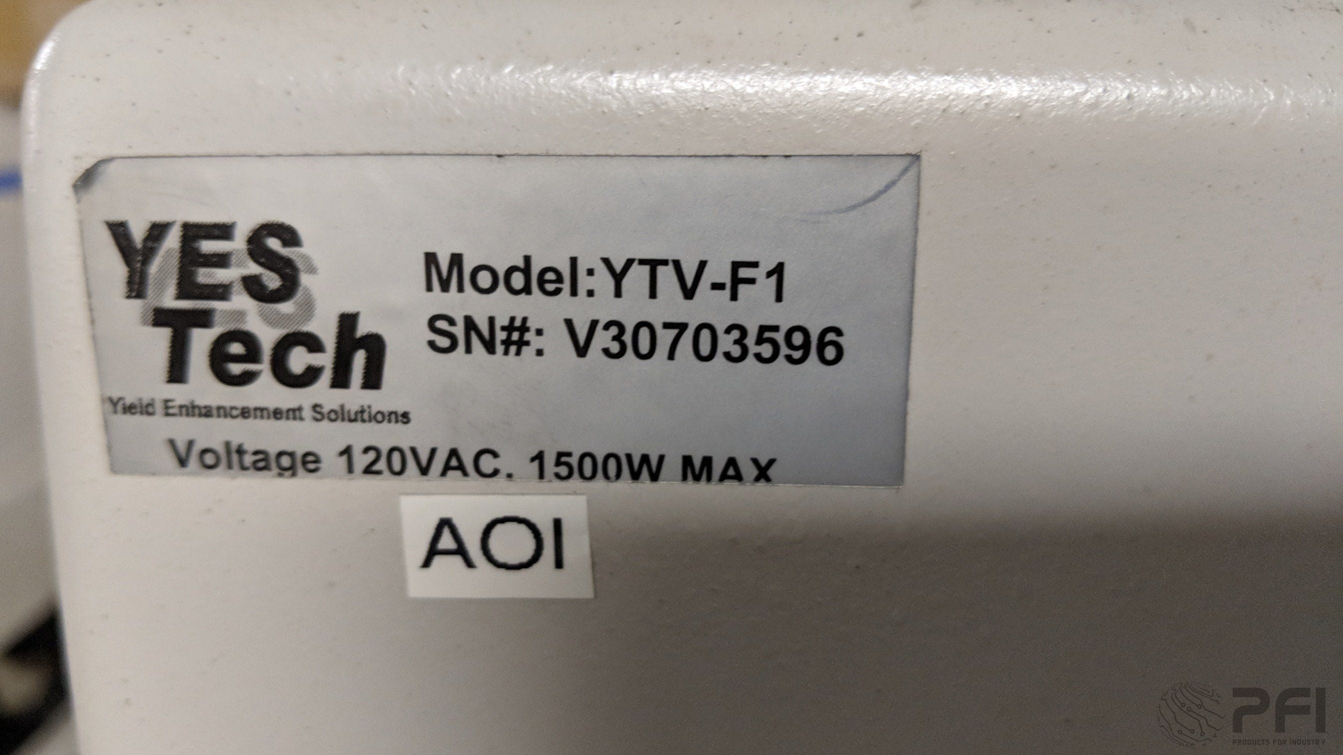 Yestech YTV-F1 F1 AOI Automatic Inspection machine 2006