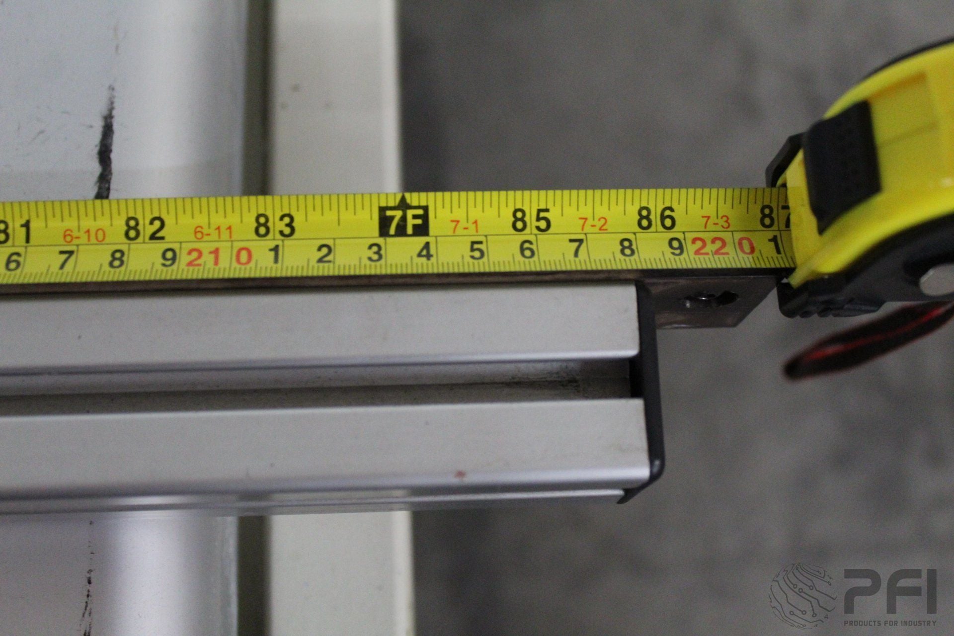 Dynapace C17224 Large Board transfer conveyor 2.2M / 87" long, 21.8" wide Mydata