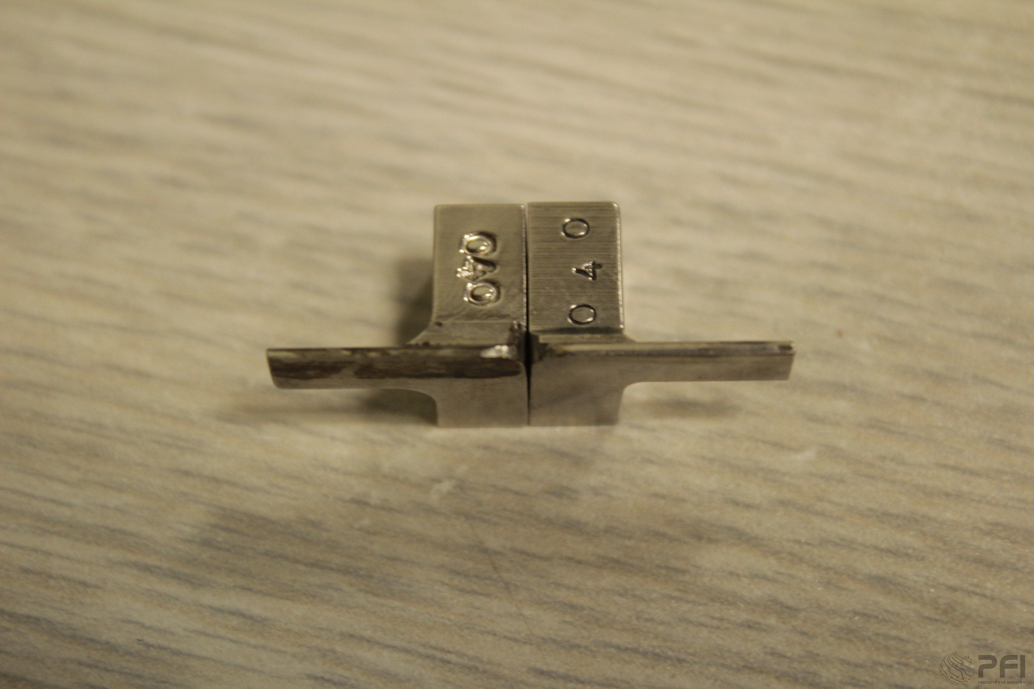 GPD 800A-0040 .040 Standard Horizontal Die Set