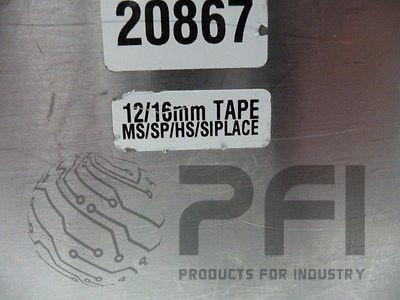 Siemens 141112 Tape Feeder 12/16mm W=12 W=16 P=4 P=8-12 Small Medium Large