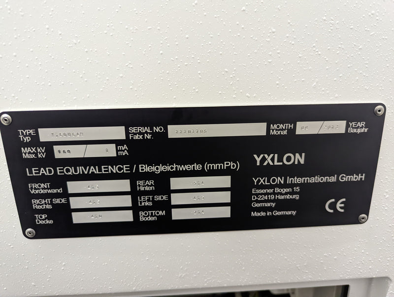 YXLON Y.Cougar CT 3D/CT Xray machine 2013