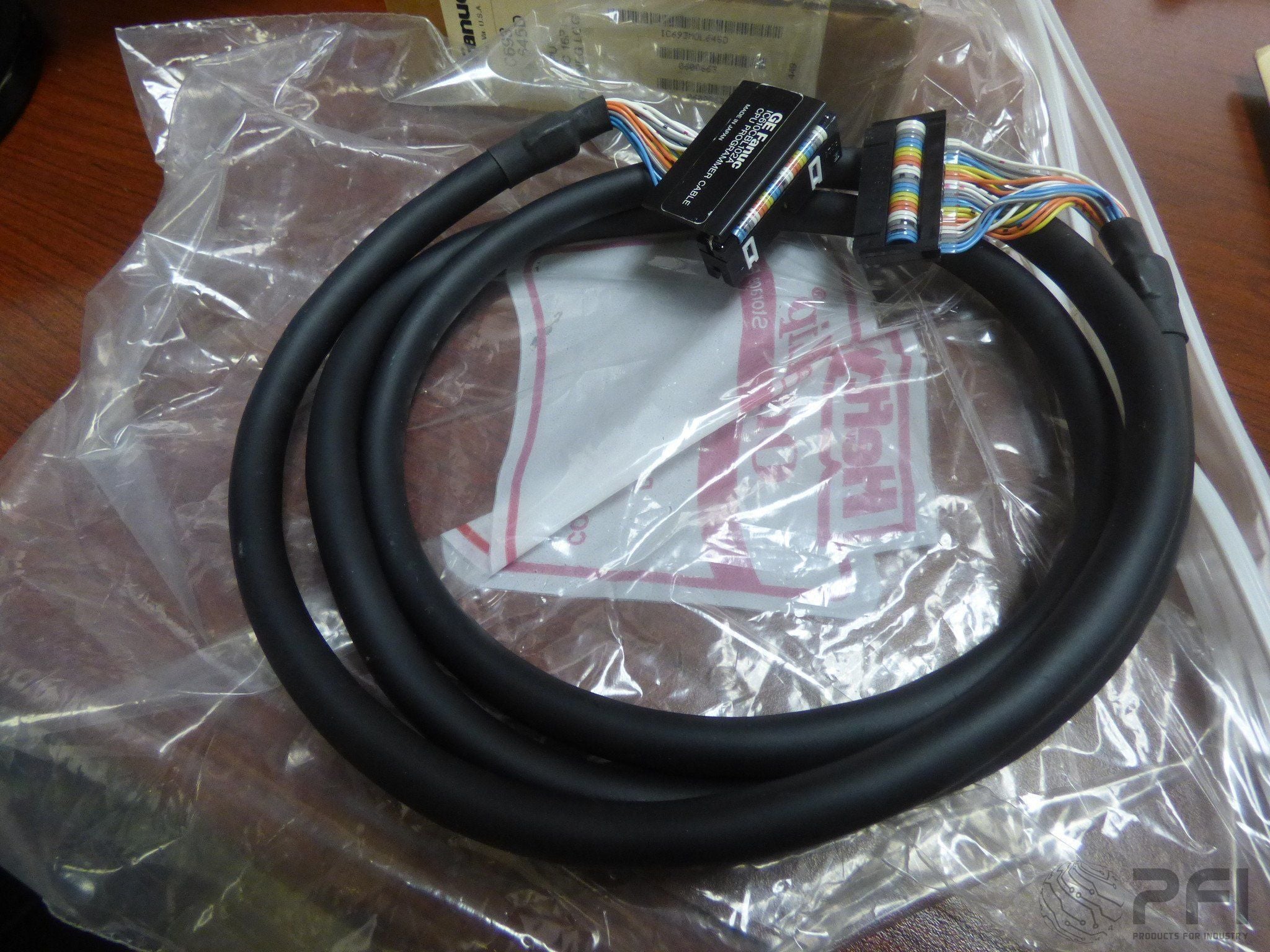 GE FANUC 610CBL102A CPU PROGRAMMER CABLE, UNUSED