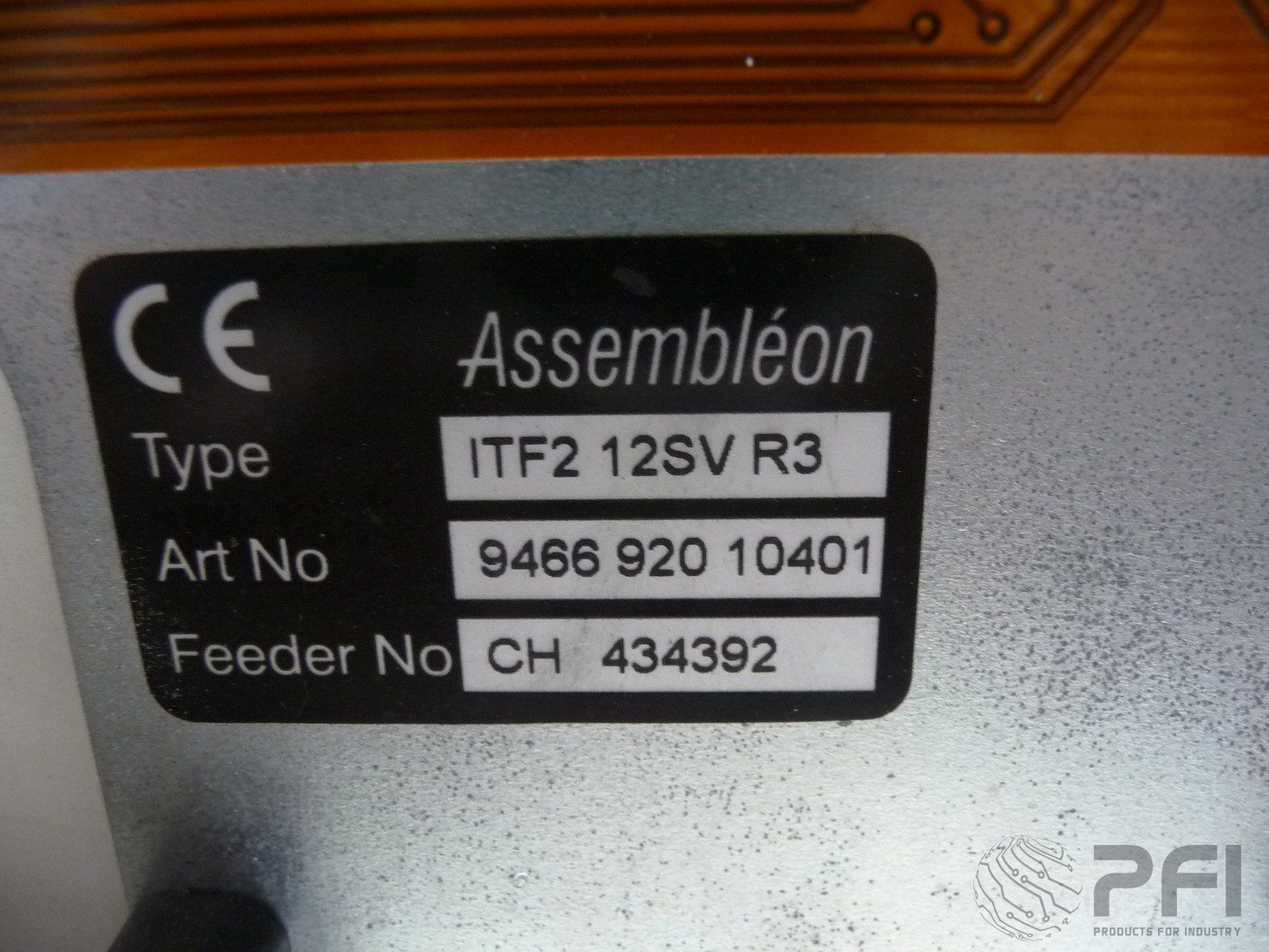 Philips Assembleon ITF2 12MM  SVR3 TAPE AND REEL FEEDER