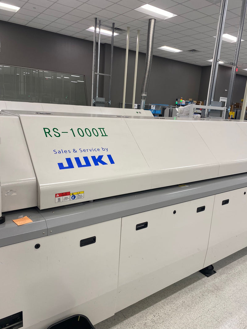 Juki RS-1000II 2013 10 Zone Lead Free Reflow Oven