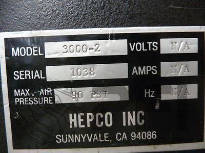 Hepco Radial form and cut machine model 3000-2