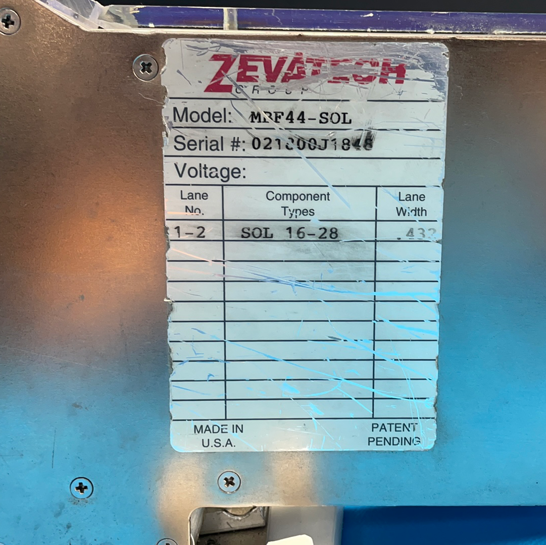 JUKI MBF44 SOL16/28 - Belt Feeder Tube / Stick Feeder SMT - OEM