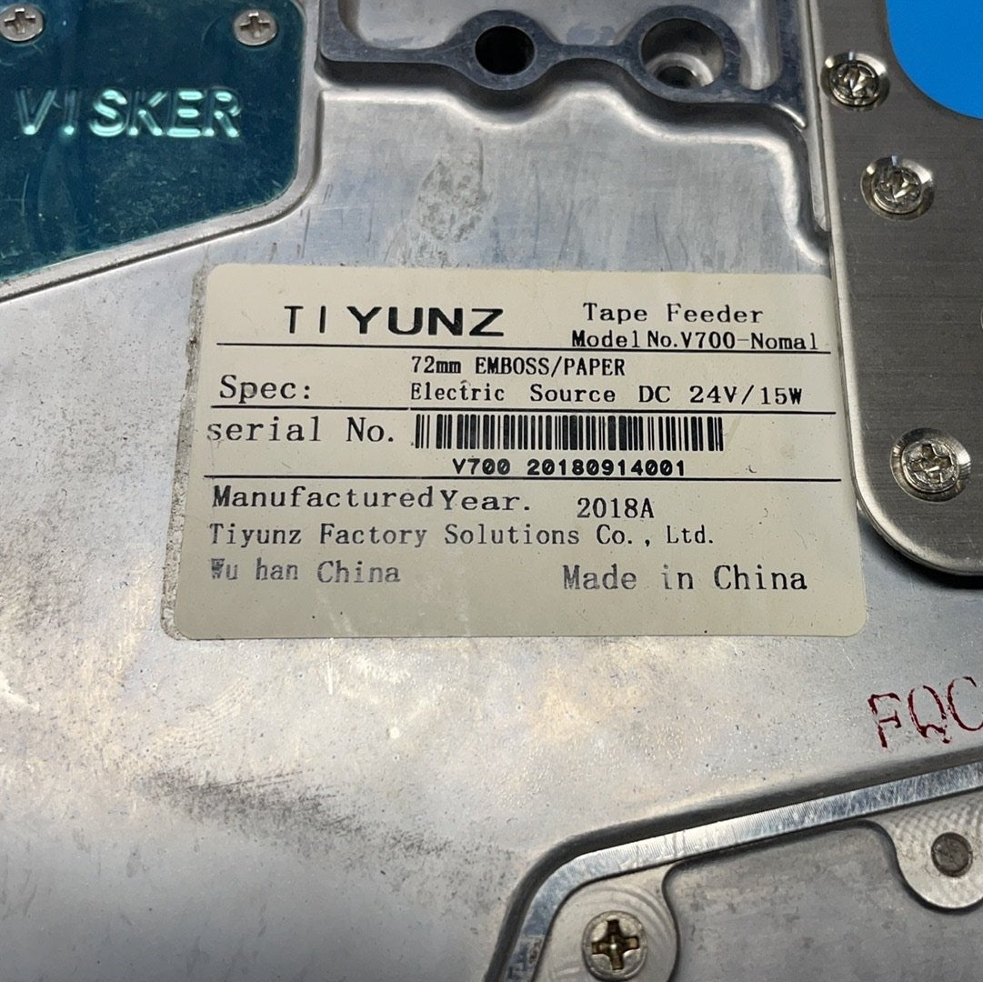 Juki  Electric Feeder  72mm - TIYUNZ Tape Feeder