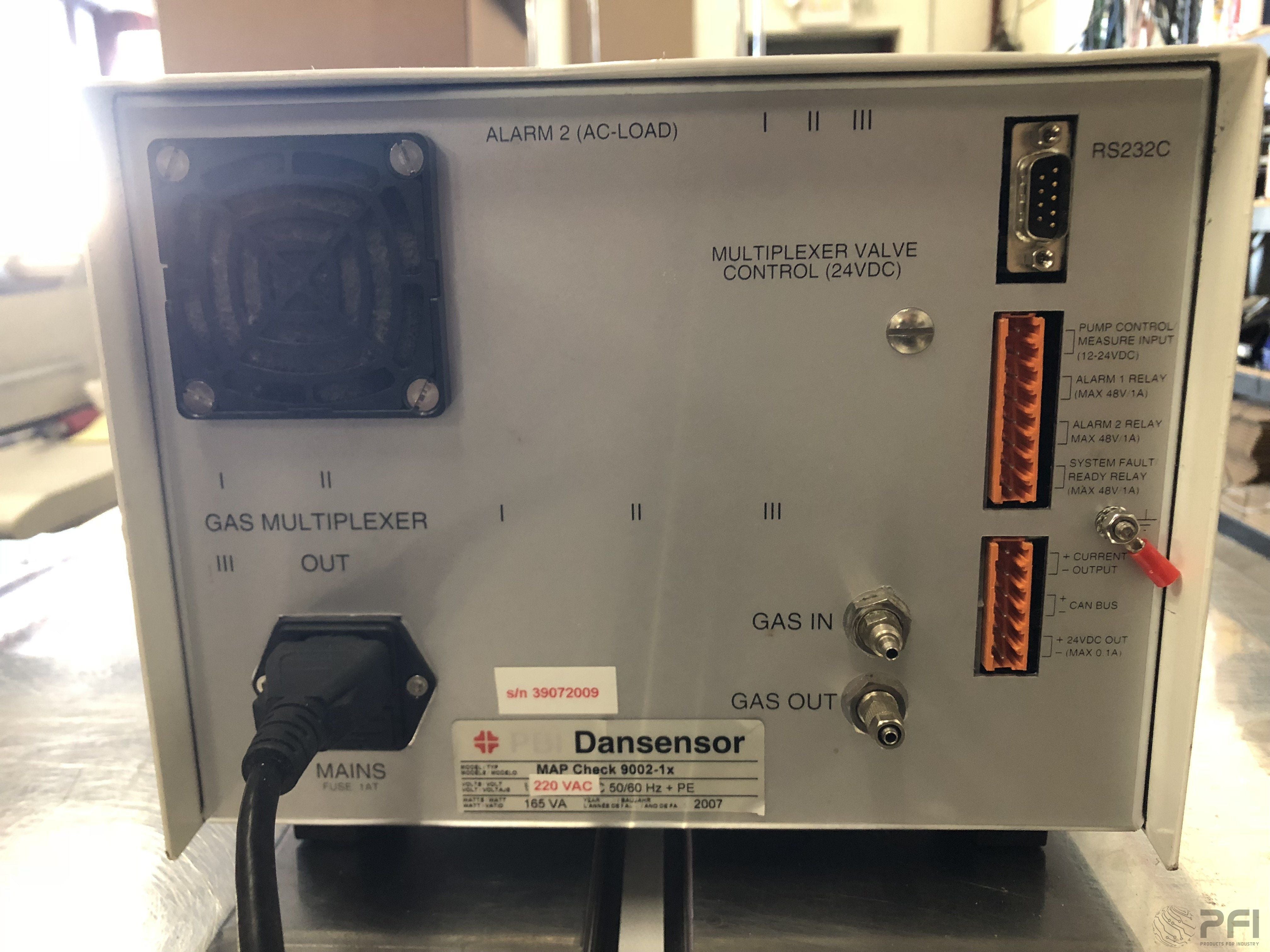PBI Dansensor Map Check 9000 O2 Analyser
