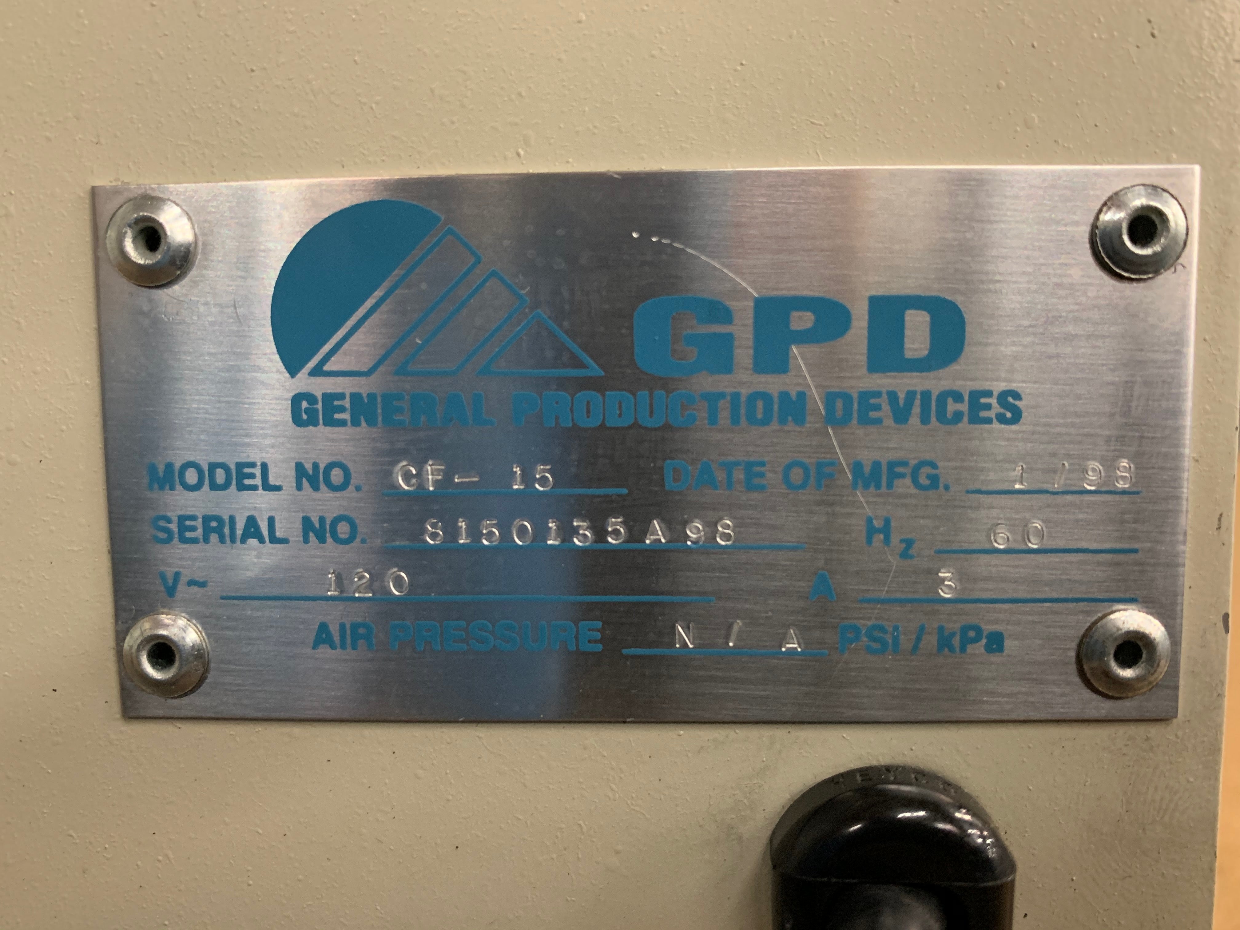 GPD Global CF-15 Axial Component Lead Former