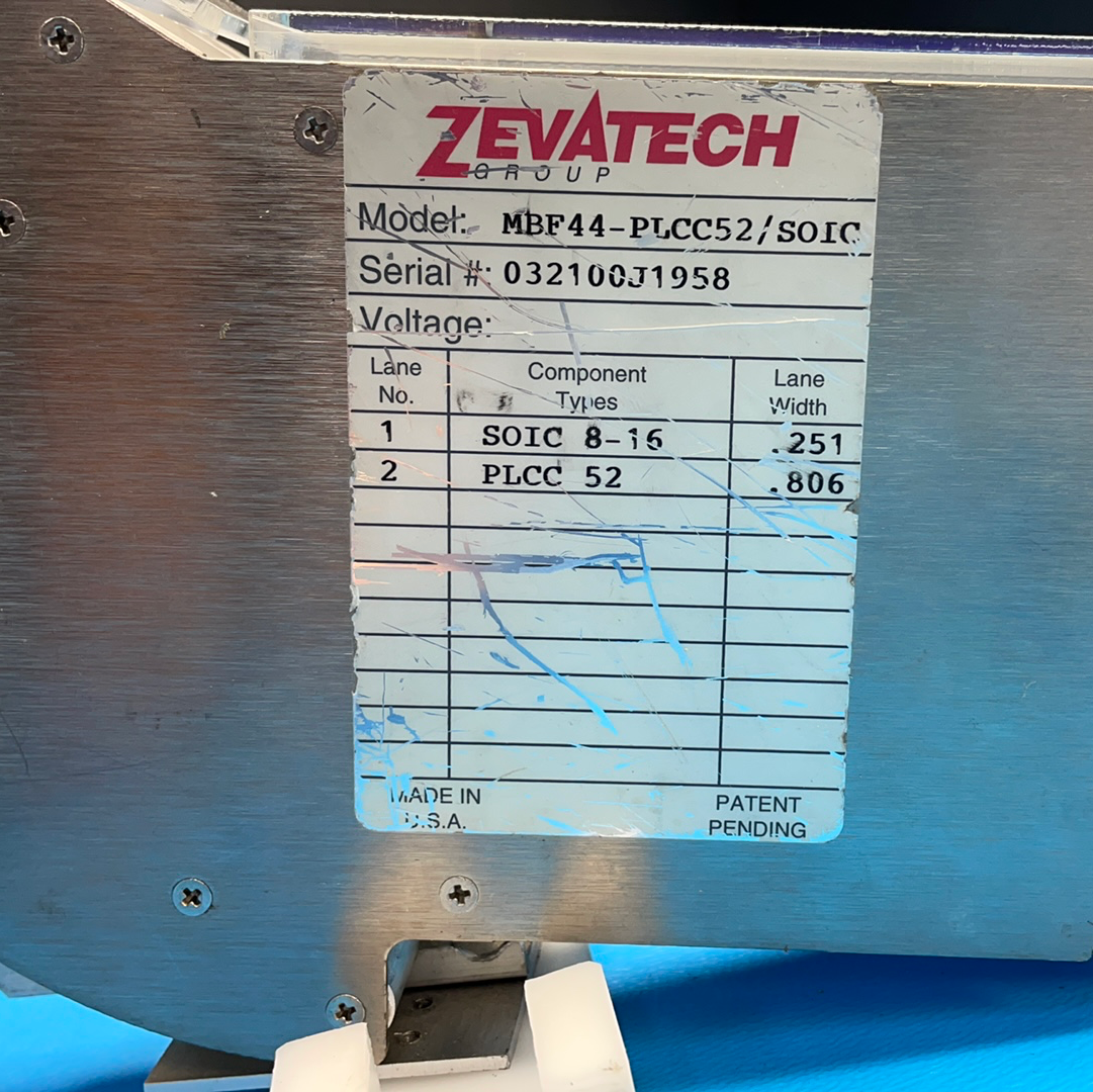 JUKI FEEDER MBF44 SOIC 8/16 / PLCC52-  Belt Feeder Tube / Stick Feeder SMT - OEM