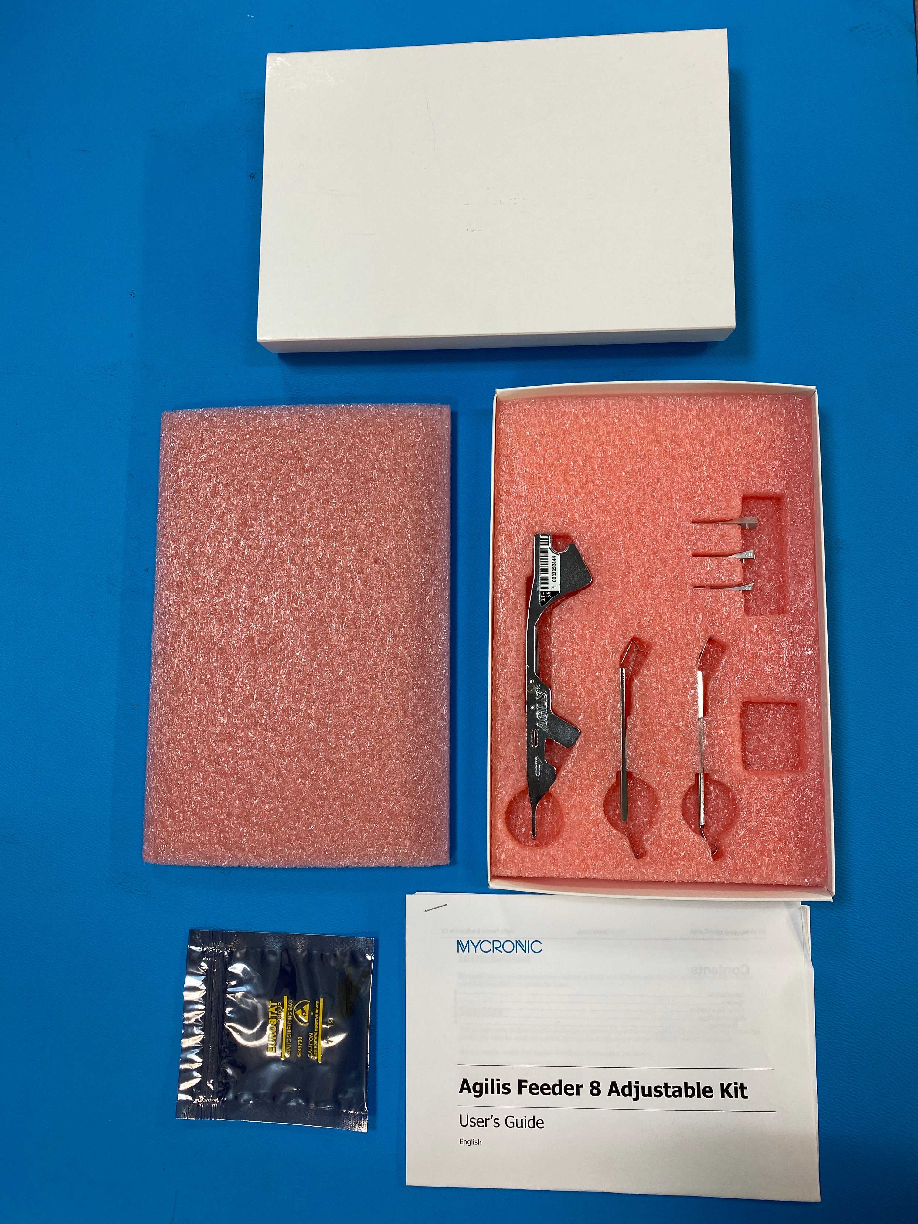 Mycronic MyData Agilis 3.7-5.5 Black - 8mm Feeder insert L-014-1428